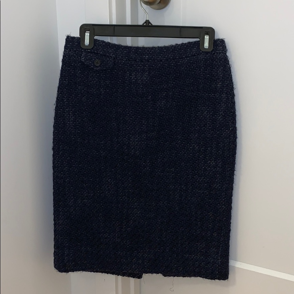 J Crew Tweed Pencil Skirt